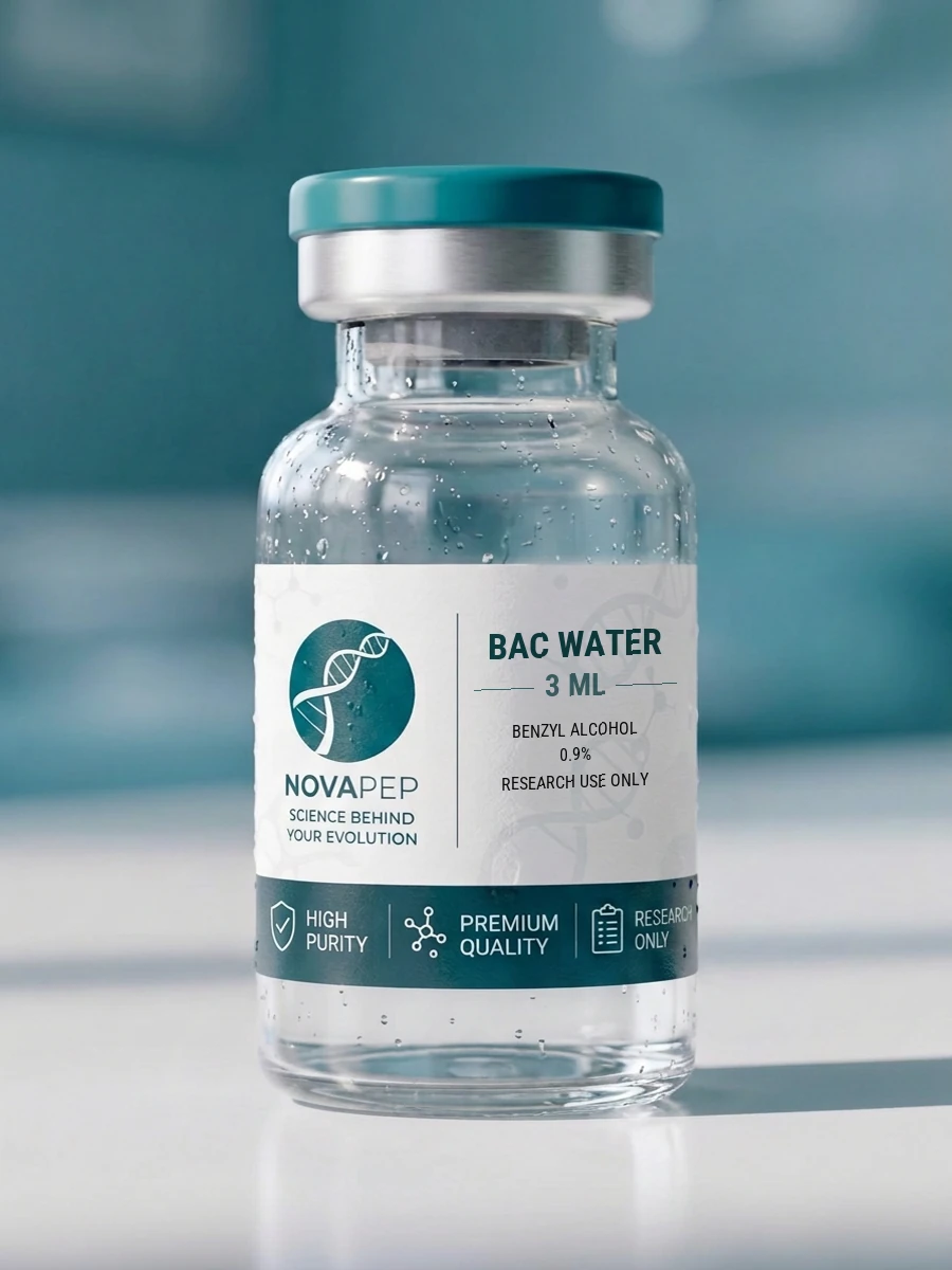 Vial NOVAPEP Colombia de Agua Bacteriostática
