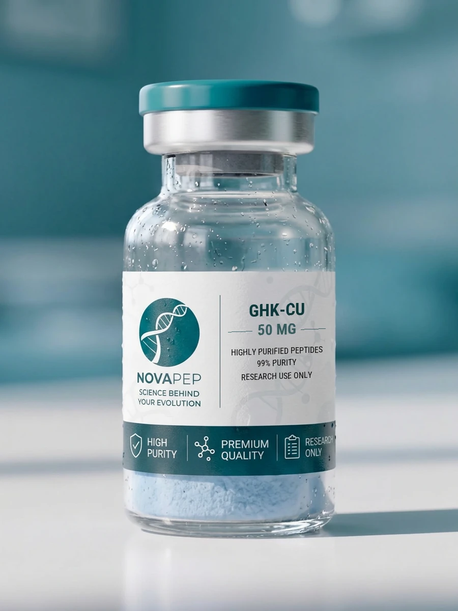 Vial NOVAPEP Colombia de GHK-Cu